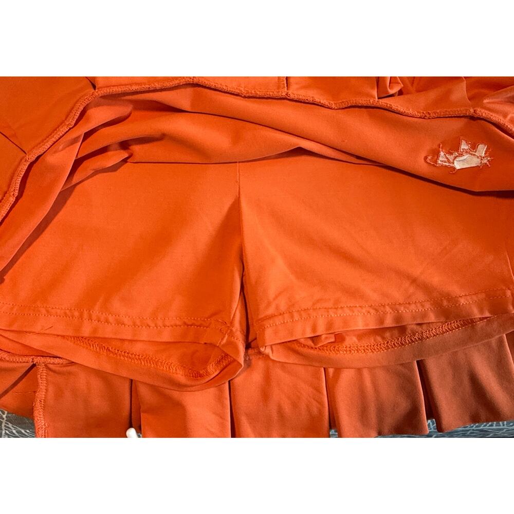 Tzu Tzu Sport ChaCha Tangerine Skort, Women's Size Small - Picture 2 of 9
